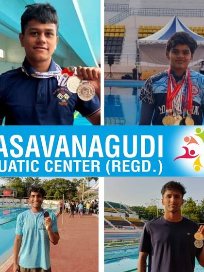 Basavanagudi Aquatic Centre - Swimming Coaching and Lessons Our Champions: A Legacy of Medals photo 157