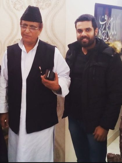 Reflecting on a past meeting with Mr. Azam Khan. Every interaction has contributed to my professional growth.