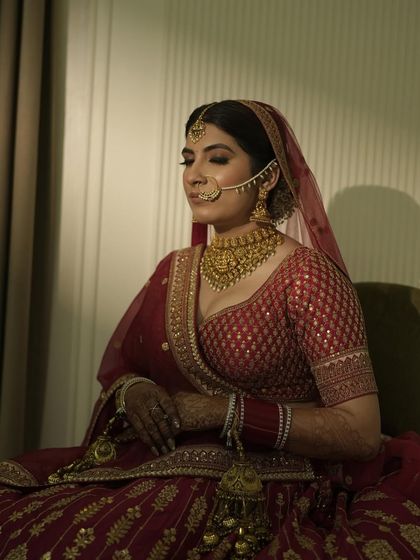 Timeless Red & Gold Brides photo 8