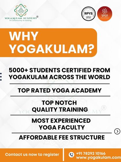 YogaKulam - Online Nutrition & Diet Planning Course Why Choose Yogakulam Academy? photo 3
