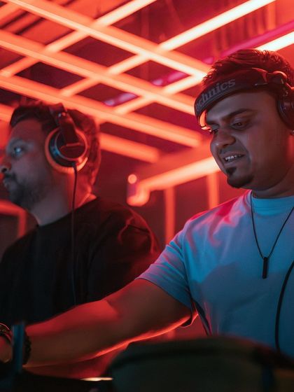 In the zone with DJ Varun at our resident spot, Gawky Goose.