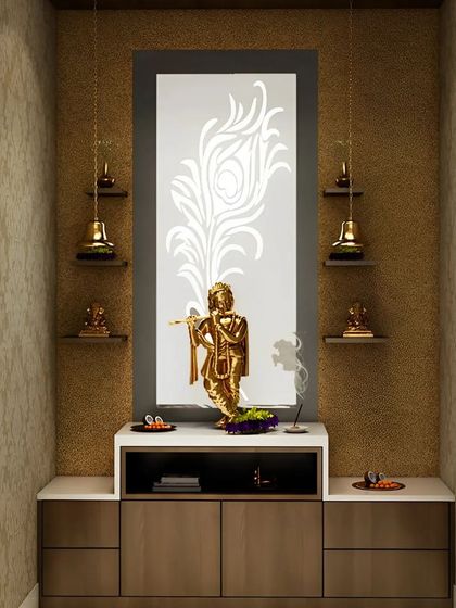 Interior Design - Pooja Room Design Modern & Minimalist Pooja Units photo 10