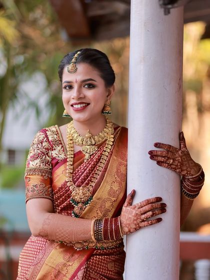 Makeover by Pragna Gangadhar - Bridal Makeup & Hair Styling Classic South Indian Bridal Looks photo 102