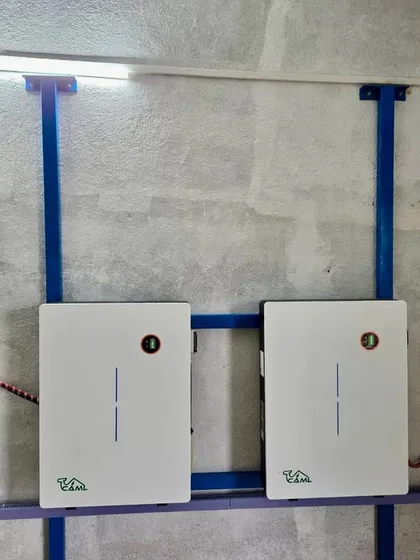A clean and professional installation of a 20 kWh battery storage system at a farmhouse in Nashik. This setup provides complete energy independence, ensuring reliable backup power for all needs, day and night.