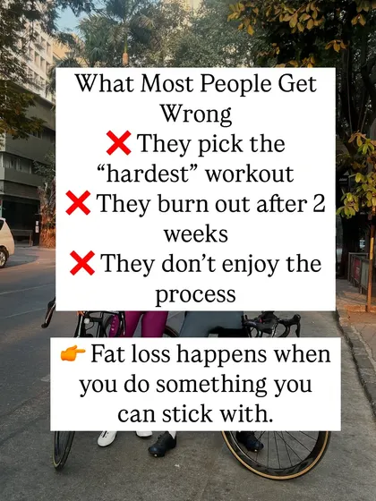 The biggest mistake people make is choosing the "hardest" workout, only to burn out after a few weeks because they don't enjoy it. Real, lasting fat loss happens when you find an activity you can stick with.