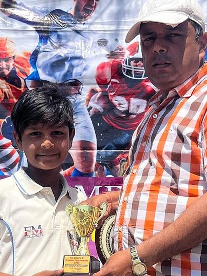 Nishant also won the Best Batsman award for his consistent scoring.