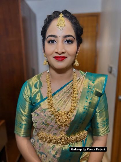 Veena Pujari - Makeup Classes and Training South Indian Traditional & Bridal Looks photo 14