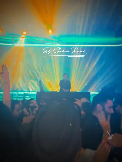Blurry, but still a vibe. Sometimes the best moments are a bit chaotic, capturing the raw energy of a great party.