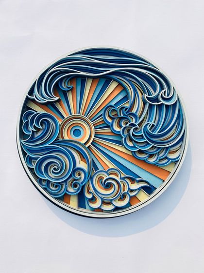 Best of Bharat - 3D & Sculptural Wall Art 3D Layered Shadow Boxes photo 10