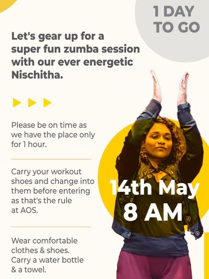 Nischitha Uthaiah - Zumba & Dance Fitness Classes Join the Fun: Upcoming & Past Events photo 8