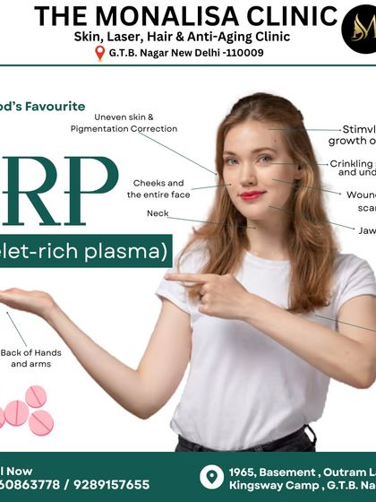 PRP therapy has a wide range of applications, including stimulating hair growth on the scalp. It uses your body's own platelet-rich plasma to naturally rejuvenate hair follicles.