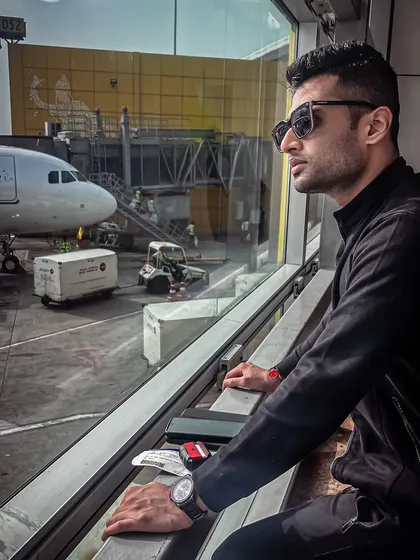My office is wherever the next gig is. I'm constantly on the move, chasing the next great party from city to city.