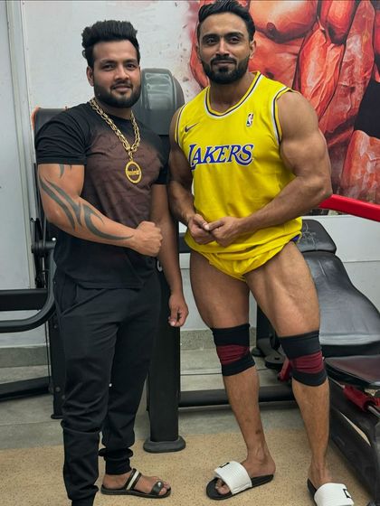 Another shot after a leg workout.