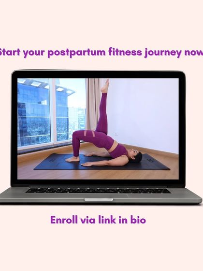 You can start your postpartum fitness journey right from your laptop at home. The entire program is online and accessible for a full year, so you can go at your own pace.