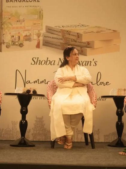 A panel discussion during the book launch, featuring the author and other prominent city figures. Our venues are flexible for various event formats, including talks and Q&As.