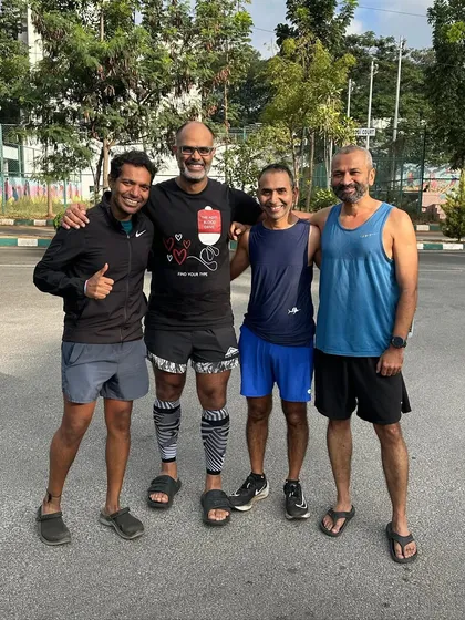 A strong run after a long time, made better with good company. Post-run dosa and coffee with the original Runners360 gang is always a bonus. Mornings like these are the best.