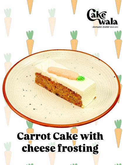 Somebunny told us you needed dessert. Our Carrot Cake with cheese frosting is the perfect sweet treat to celebrate Easter.