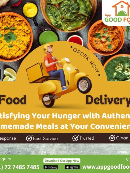 Satisfying your hunger with authentic homemade meals at your convenience. Our service is fast, trusted, clean, and safe.