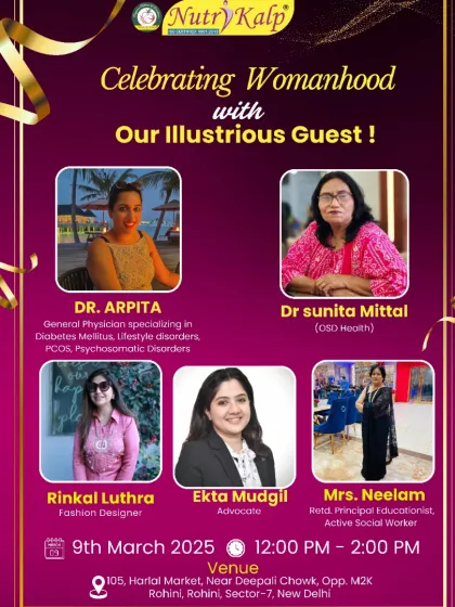 Another version of our event poster, highlighting the inspiring women who joined us to celebrate womanhood.