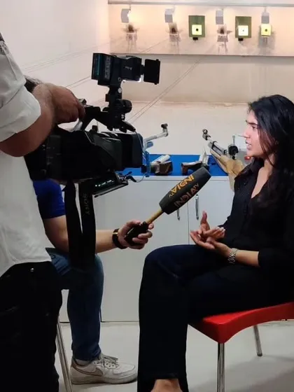 A behind-the-scenes look at a media interview with an Olympic-bound shooter at our academy, highlighting our role in the national sports ecosystem.