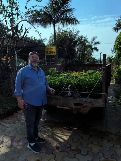 Here I am at my nursery, ready to help you find the perfect plants and pots. Whether you need a single plant for your home or a bulk order for corporate gifting, I am here to ensure you get the best quality and service.