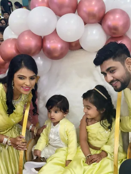 A heartwarming family photo from the Dhund Ceremony. Capturing these precious family moments is what makes my work so rewarding.
