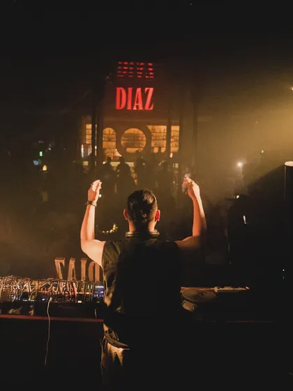 Too rare to be regular. Just a few moments from the booth where I feel most at home, controlling the energy of the night.