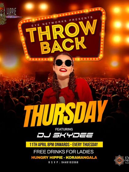 Throwback Thursday is another ladies' night theme I love to play. It's a great chance to mix classic hits with current chartbusters.