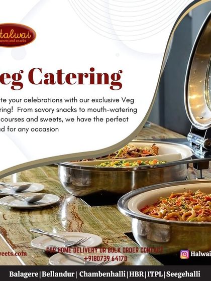 Elevate your celebrations with our exclusive vegetarian catering. From savory snacks to mouth-watering main courses and sweets, we have the perfect spread for any occasion you are planning.