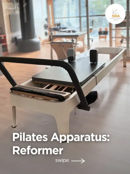 The Pilates Reformer is one of our most popular pieces of equipment. Its versatility makes it perfect for everyone, from beginners to advanced practitioners, for a full-body workout.