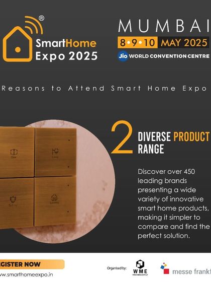 Showcasing the diverse product range, with over 450 leading brands presenting a wide variety of innovative solutions.