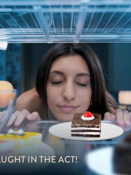 Caught in the act. Those midnight cravings for a sweet pastry are totally relatable, and we're here to satisfy them.