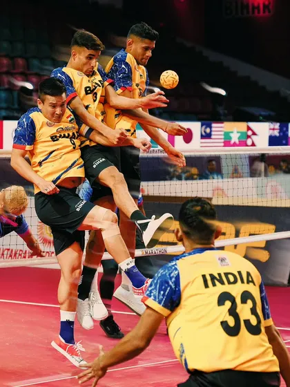 Using a creative multi-exposure technique, I can illustrate the sequence of a player's movement in a single frame. This artistic approach to sports action photography makes for a unique and memorable image.