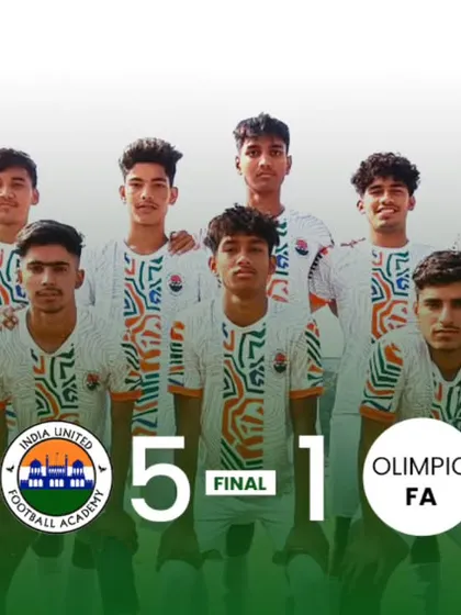 Kicking off the Top 6 with a bang! Our U19 team secured a dominant 5-1 victory over Olympic FA, proving our place among the elite.