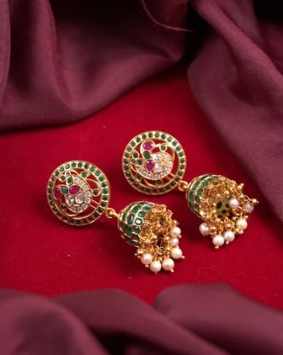 Elegant Earrings: Studs, Drops & Chandbalis photo 11