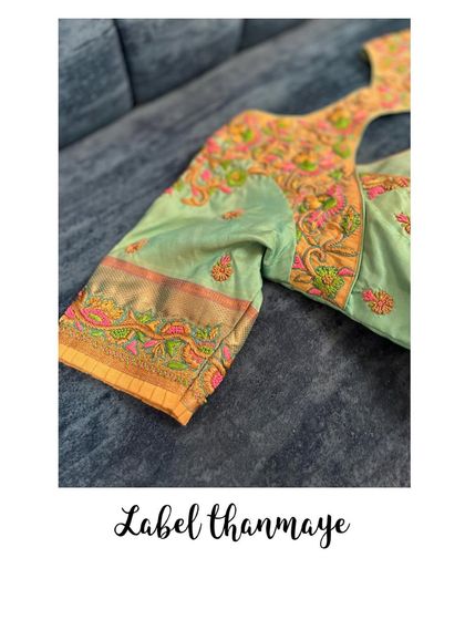 Label Thanmaye - Custom Designer Wear for Women & Kids Custom Embroidered Blouses photo 16