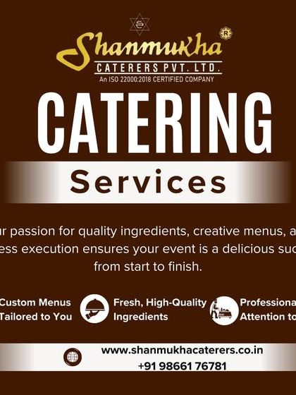 Shanmukha Caterers - Pure Vegetarian Event Catering Our Promise: 47 Years of Trust & Quality photo 60