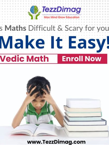 If math seems difficult and scary, our Vedic Maths program is the solution. We make it easy and fun to learn.