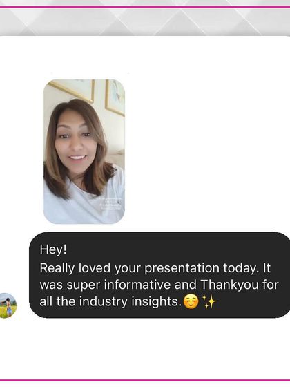 Positive feedback is the best reward. I'm so glad this attendee found my presentation informative and appreciated the industry insights I shared.