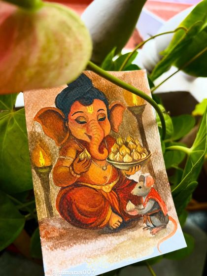 Sumana M - Commissioned Art & Custom Portraits Divine & Spiritual Art photo 12