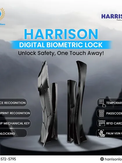 With eight ways to unlock, you have unlimited peace of mind. This graphic details all the access methods for our Digital Biometric Lock, from 3D face recognition and fingerprint scanning to a temporary passcode for guests.