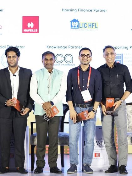The panel of speakers at the ET DesignScape summit.