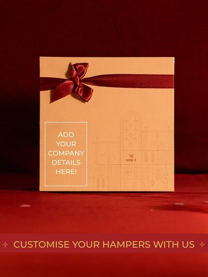 Personalization is key. I can add your company logo and details directly onto the gift box for a seamless and professional branding experience.