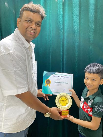 Yuvaan Vedpathak from our Charni Road branch after completing his Senior Level in Abacus. Congratulations!