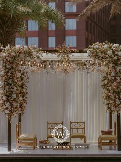 Wedlock Weddings - Full-Service Wedding Planning & Design Elegant Wedding Mandaps photo 31