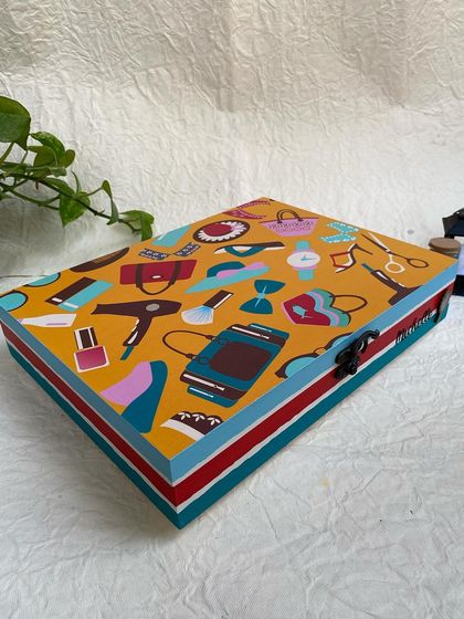 Neetikriti - Hand-Painted Home Decor & Personalized Gifts Custom Organizer Boxes photo 11