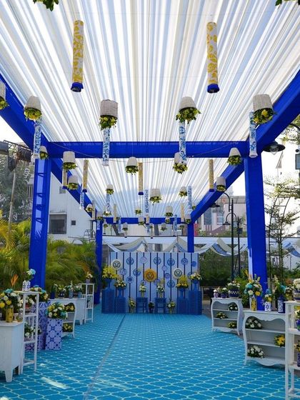 Nirvana Event and Decor - Wedding Planning & Thematic Decoration Vibrant Haldi & Mehendi Ceremonies photo 97