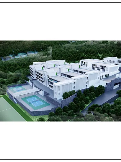 This is our design for a prestigious, state-of-the-art school in Kangra, Himachal Pradesh. The project demonstrates our capability in creating large-scale institutional buildings that are functional, inspiring, and integrated into their natural landscape.