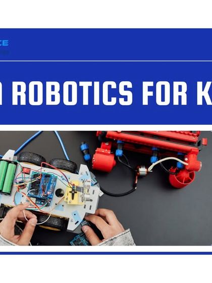 A promotional graphic for our "Fun Robotics for Kids" program, aimed at inspiring young minds to create and innovate.