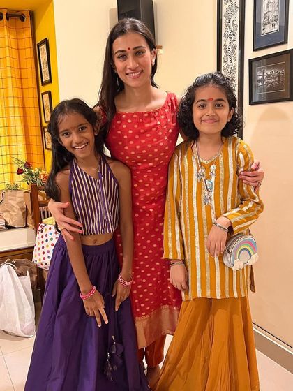 Two more of my bright young students. I believe in creating a space where children can be themselves, have fun, and grow as dancers and individuals.